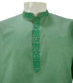 Men's Panjabi - Green - Image 2