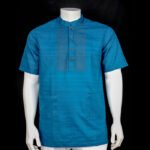 Mens Half Fotua-Cotton-Blue