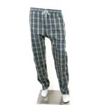 Trouser Cotton- Check-Blue-White-Yellow