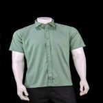 Men's Formal Half Shirt - Mint