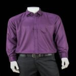 Men's Formal Full Shirt - Magenta