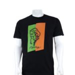 Mens Half T-Shirt-Black-KPD Production