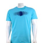 Mens Half T-Shirt-Sky Blue-KPD Production