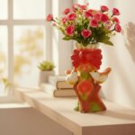 Show Piece Flower Vase-Pottery