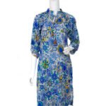 Women's Tops-Blue-KPD-0099