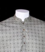 Mens Half Fotua Cotton-Skin Printed Ash - Image 2