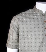 Mens Half Fotua Cotton-Skin Printed Ash - Image 3