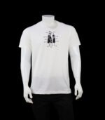 Mens Half T-Shirt-White