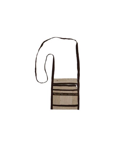 Mobile Bag- Jute (8" X 9'') Design- 3