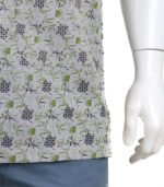 Mens Half Fotua - Karupannya -Silver & Parrot Green Colour -KPD-530 - Image 4