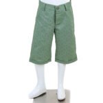 Kid Boy Half Pant Cotton - KPD-632- Green Colour