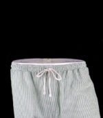 Mens Trouser Cotton - KPD-636 - White & Green Check - Image 2