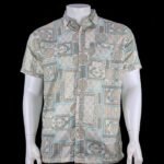 Mens Half Shirt-Multi Print