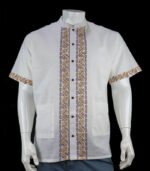 Mens Half Fotua Cotton-Block - White