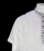 Mens Half Fotua Cotton-Block - White - Image 3