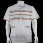 Mens Half Fotua Cotton-Block - White