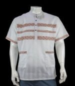 Mens Half Fotua Cotton-Block - White
