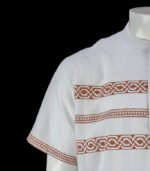 Mens Half Fotua Cotton-Block - White - Image 3