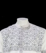 Mens Half Fotua Cotton-Block - KPD-924 - Off White - Image 2