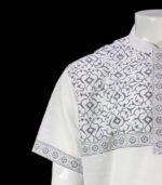 Mens Half Fotua Cotton-Block - KPD-924 - Off White - Image 3