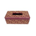 Tissue Box-Luxury Brown- L-10/W-5/H-4cm