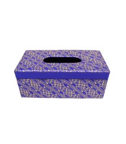 Tissue Box-Dark Blue-L-10/W-5/H-4cm