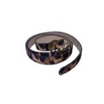 Womens Belt-Golden & Black