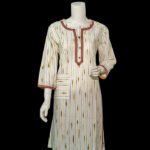 Womens Tops Cotton - White - KPD-651