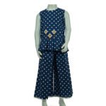 Kid Girl Tops Set Cotton-Design-Medium Navy