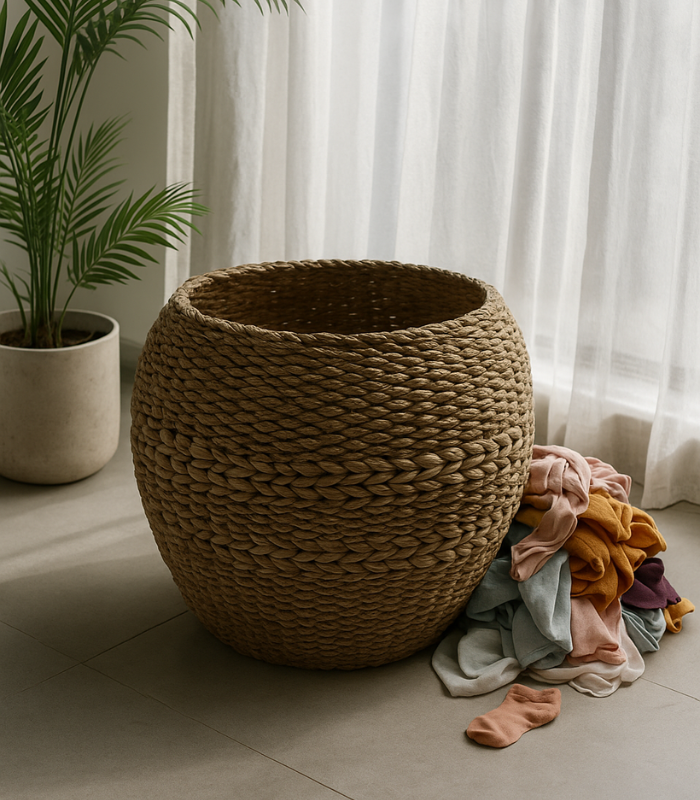 Cane basket 1 Cane Basket - Image 1