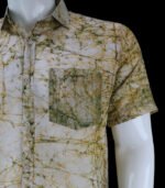 Men's Half shirt Cotton- Batik - Image 5