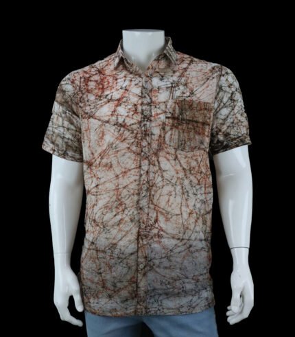 Men's Half shirt Cotton - Batik