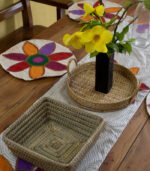 Place Mat Set- Hand Stitch 2-  7 Pcs