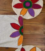 Place Mat Set- Hand Stitch 3 - 7 pcs set - Image 3