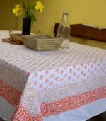 Table Cloth- Cotton-Block 60 X 90 - Image 2