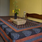 Table Cloth Cotton-Block Color