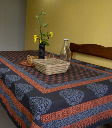 Table Cloth Cotton-Block Color