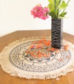 Table Place Mat- Jute- Round 14'' - Image 6