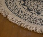 Table Place Mat- Jute- Round 14'' - Image 3