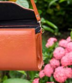Leather Hand purse- Brown - Image 7