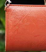 Leather Hand purse- Brown - Image 9