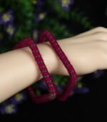 Handmade Bangles- Churi - (one pair) | রক্তকমল - Image 2