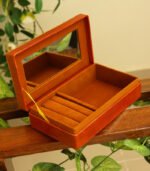 Hand-Stitched Leather Jewellery Box - Image 5