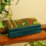 Hand-Stitched Leather Jewellery Box
