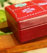 Hand-Stitched Leather Jewellery Box - Image 5