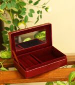Hand-Stitched Leather Jewellery Box - Image 4