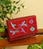 Hand-Stitched Leather Jewellery Box - Image 3