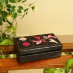 Hand-Stitched Leather Jewellery Box
