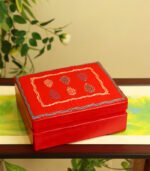 Hand-Stitched Leather Jewellery Box