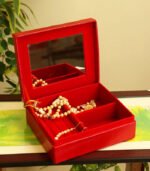 Hand-Stitched Leather Jewellery Box - Image 5